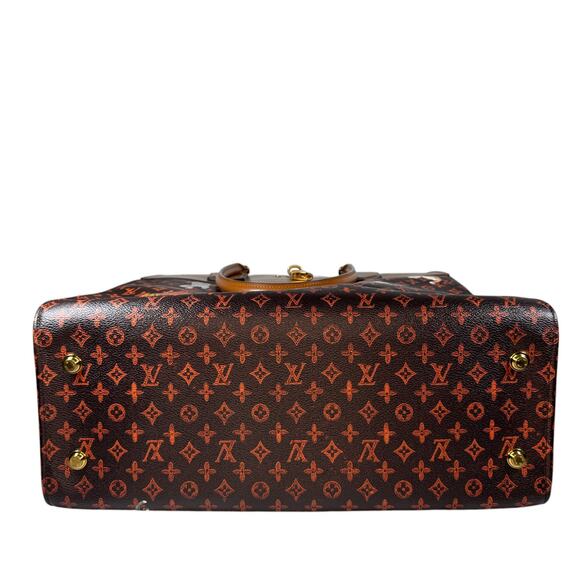 Louis Vuitton Catogram Steamer Cabas XXL tote cat bag Grace Coddington Monogram - Picture 5 of 16